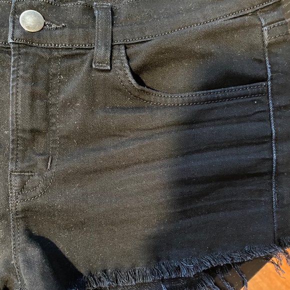 J Brand Black Jean Shorts Sz. 26 - Picture 4 of 8